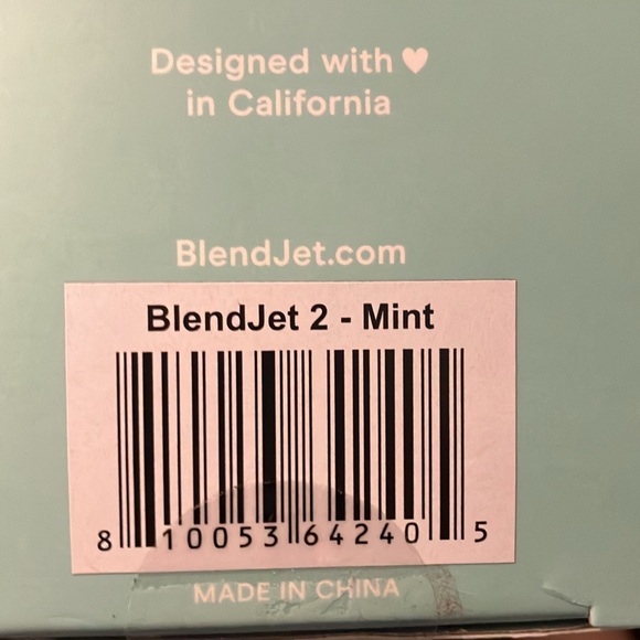 NWT Blendjet Original Portable Smoothie Blender Teal - Picture 11 of 11